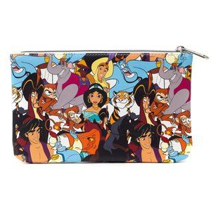 Disney Aladdin Multi Functional Vegan Leather Pouch, Cosmetic